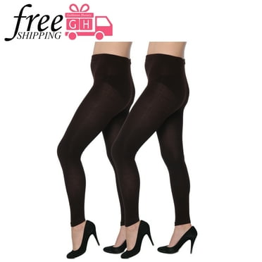 Just My Size Women`s Stretch Cotton Footless Tights